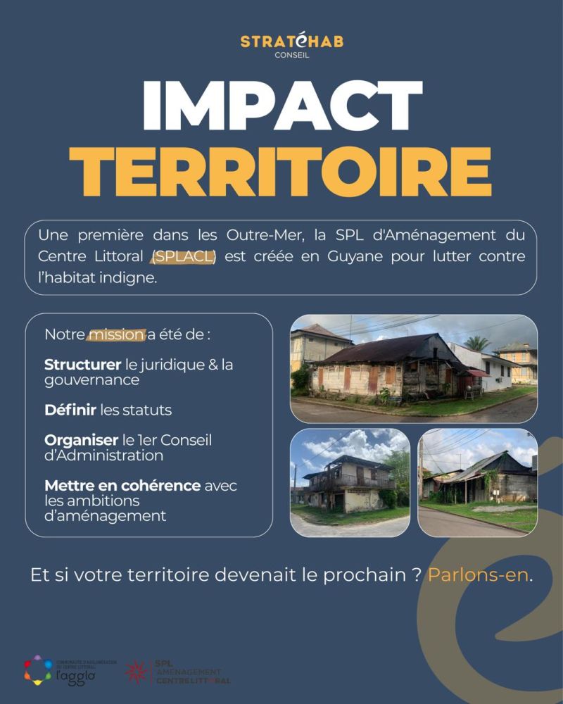 Impact Territoire – Création de la SPLACL en Guyane