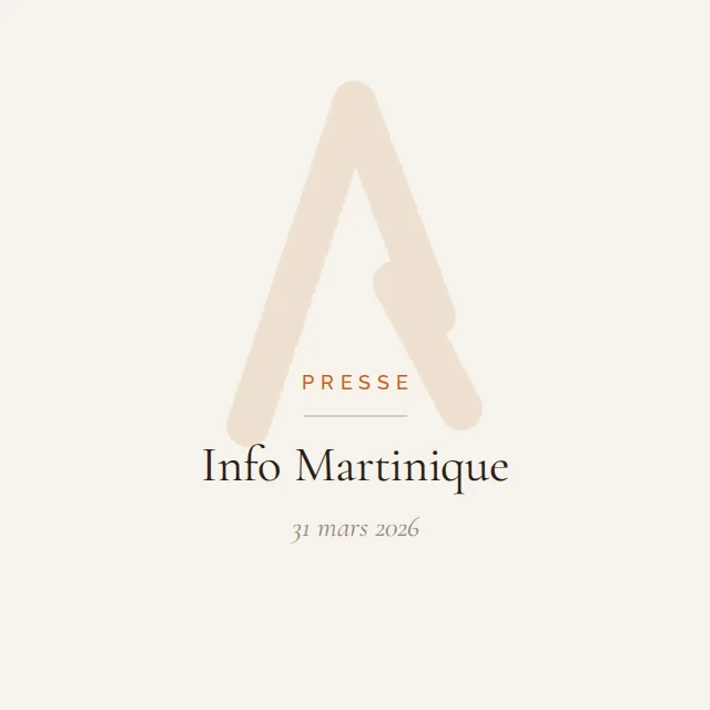 Article de presse — Info Martinique, 31 mars 2026
